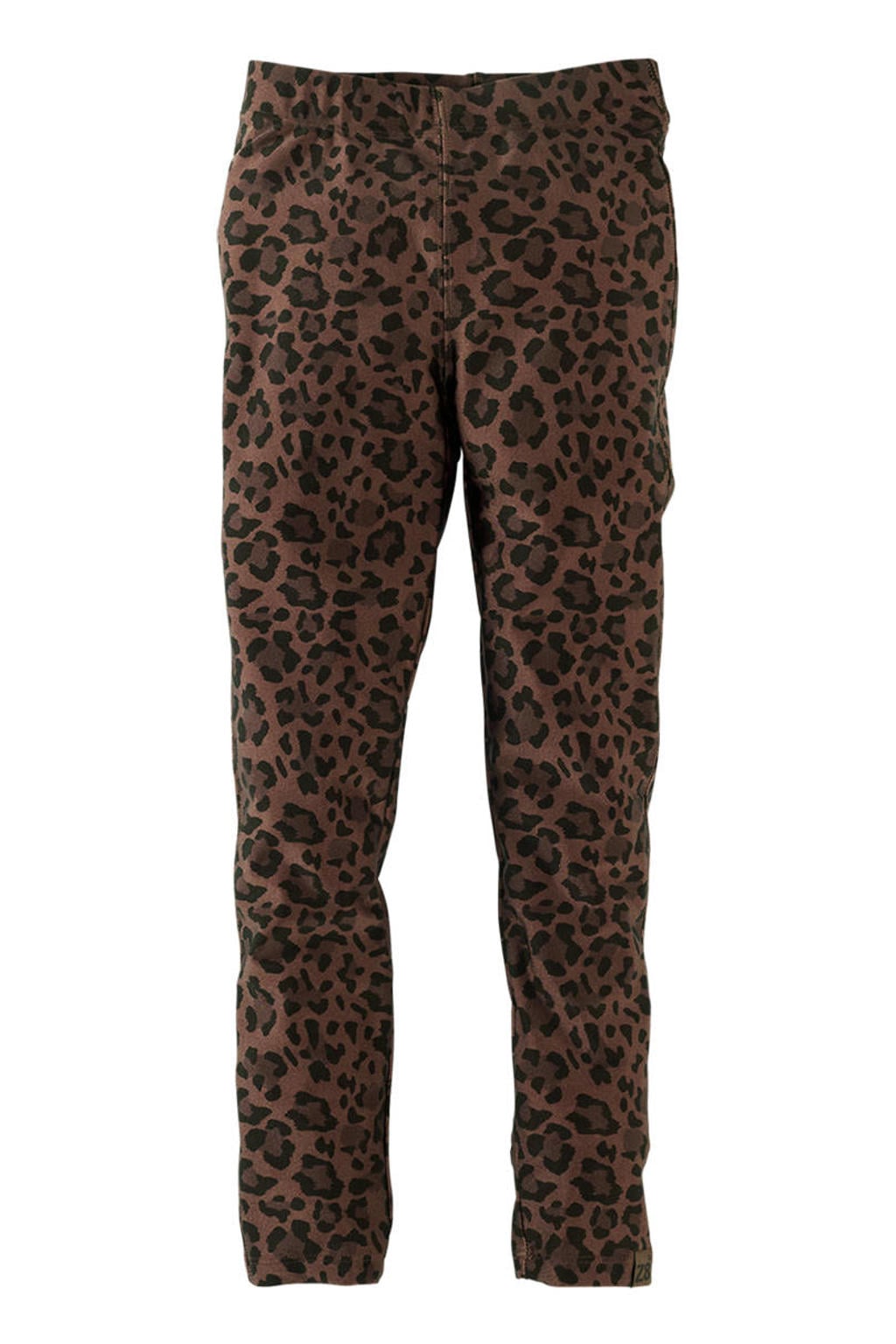 Z8 kids legging Rosie met panterprint bruin