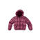 Z8 kids winterjas Lieveke donkerrood/roze