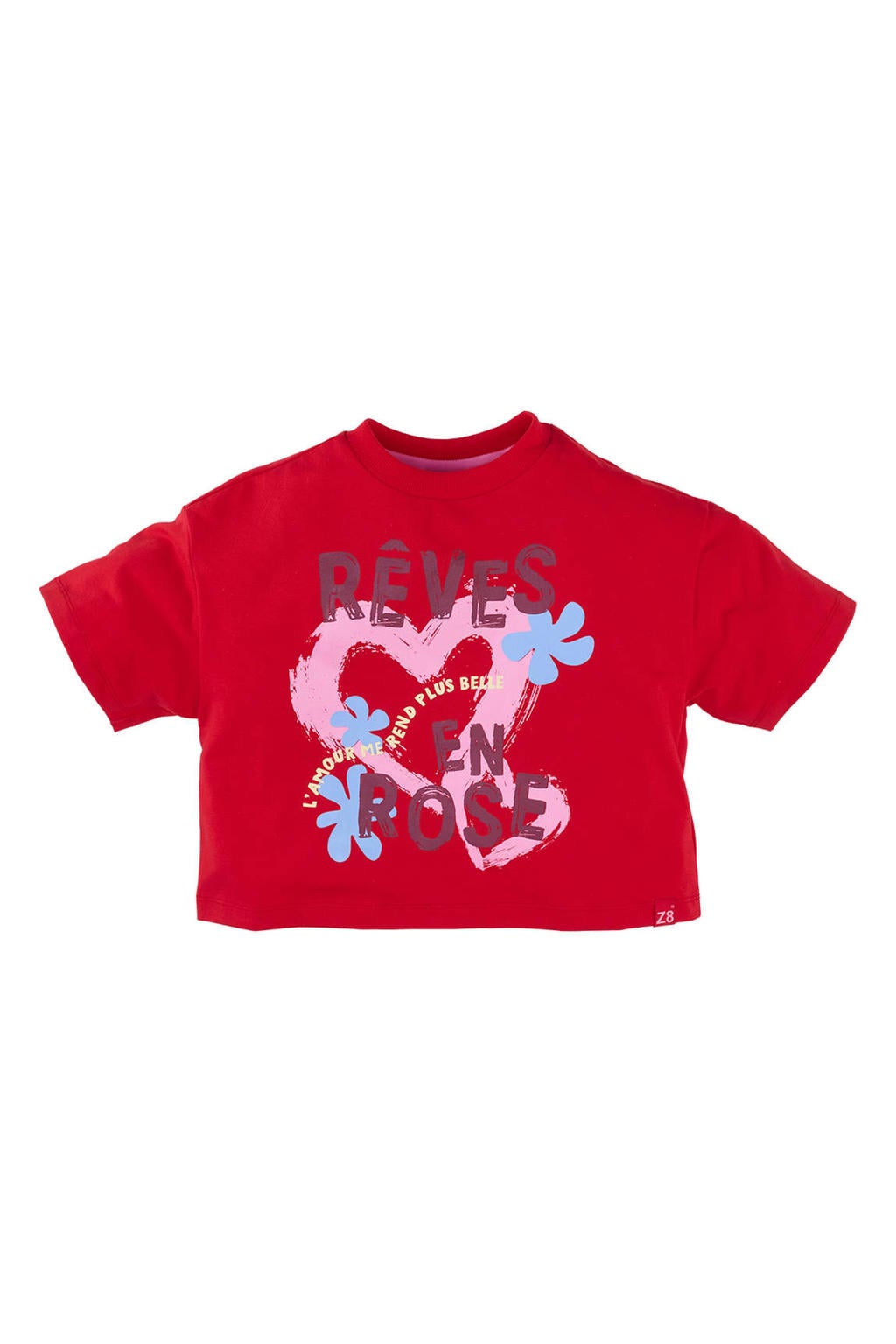 Z8 kids T-shirt Janne rood