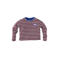 Z8 kids longsleeve Florien donkerrood/lichtblauw