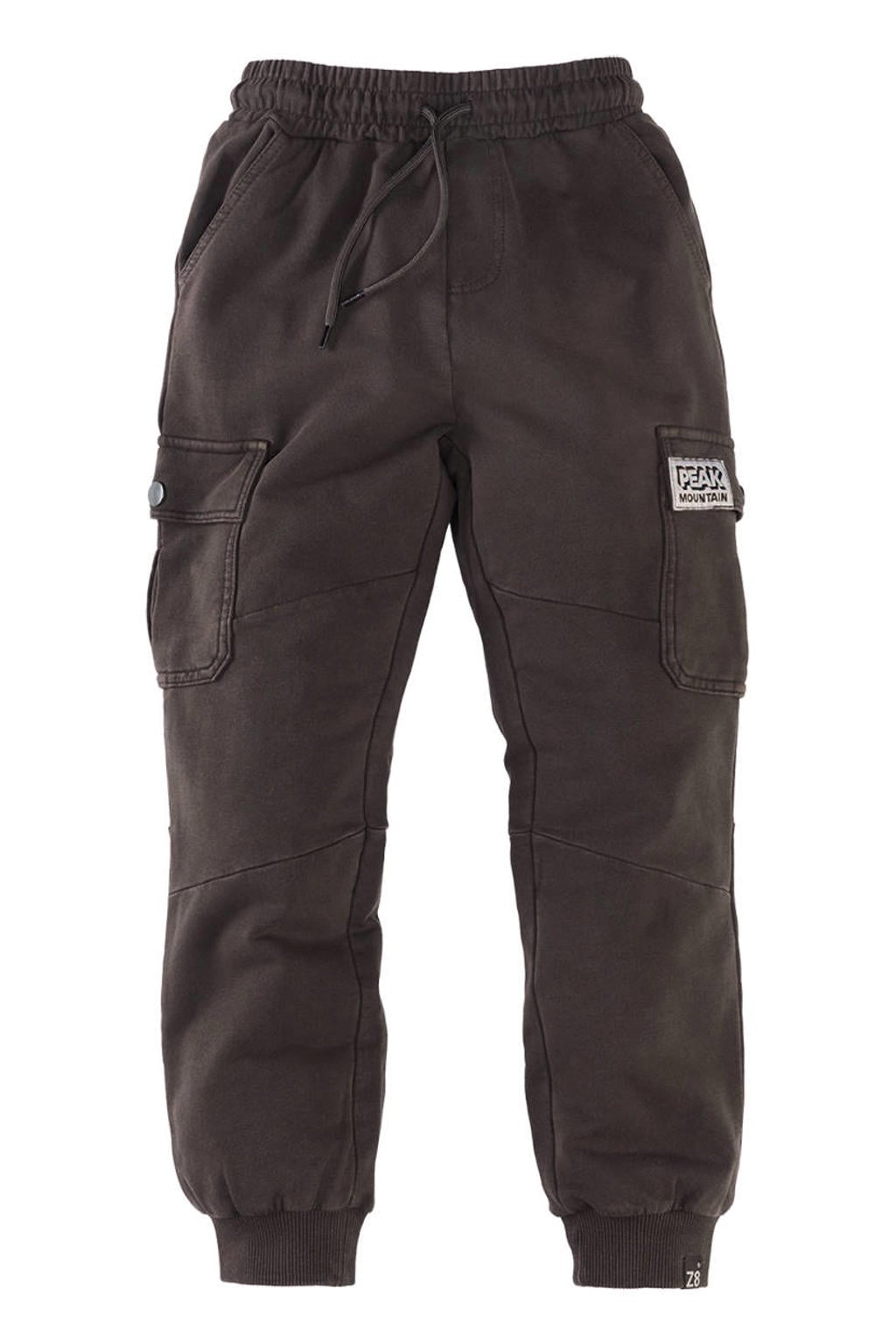 jongens Z8 kids cargo broek Cooper van stretchkatoen met regular fit, regular waist, elastische tailleband met koord en effen