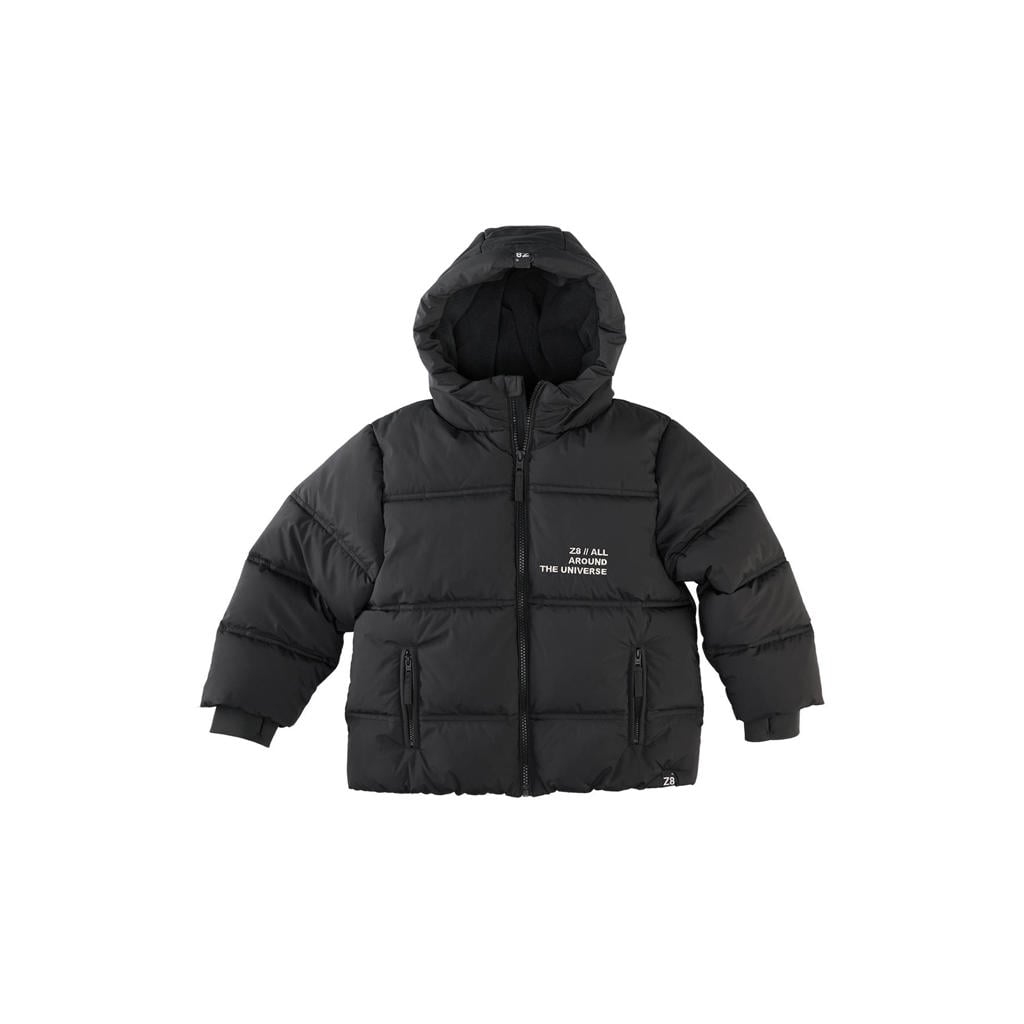 Z8 kids puffer winterjas Camillo zwart