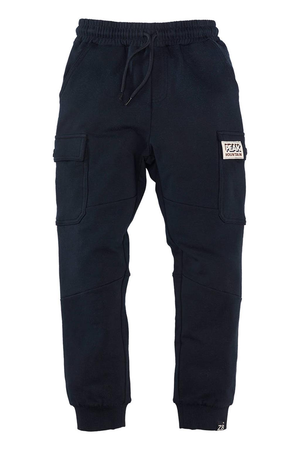 Z8 kids regular fit cargo sweatpants - marineblauw