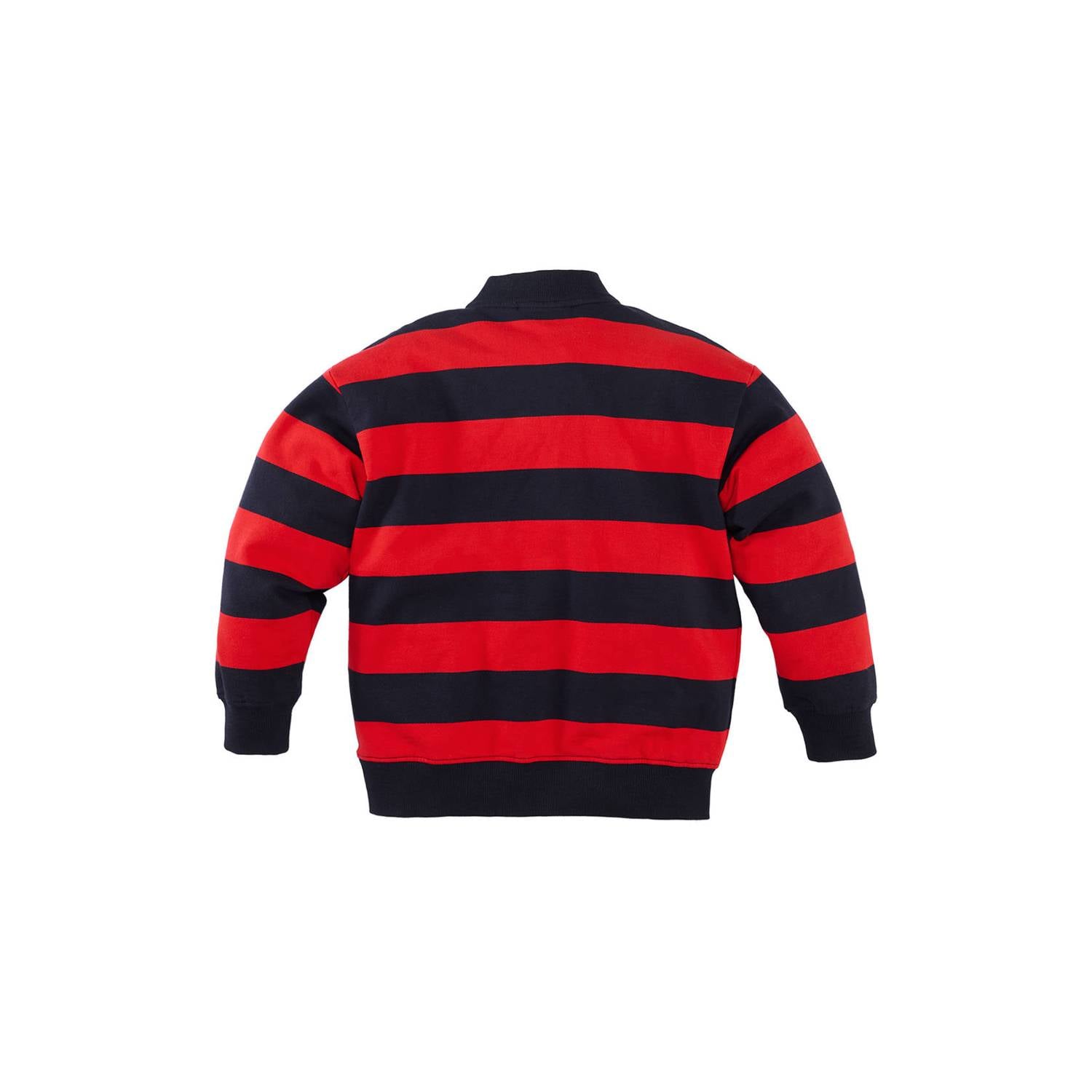 Z8 kids gestreepte sweater marineblauw rood