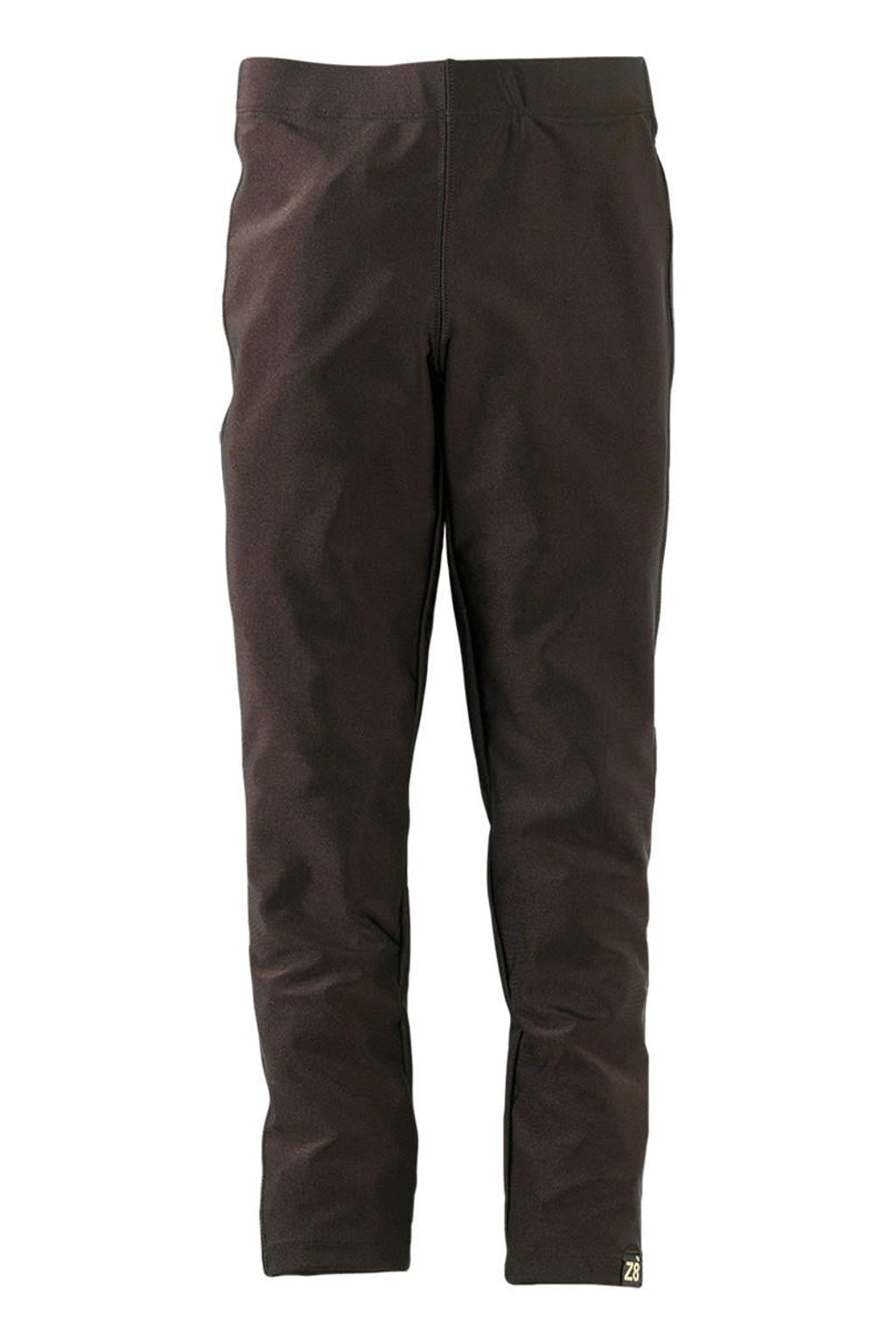 Donkerblauwe meisjes Z8 kids legging Georgie van nylon met slim fit, regular waist, elastische tailleband en effen