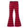 Z8 kids flared broek Esther donkerrood/rood