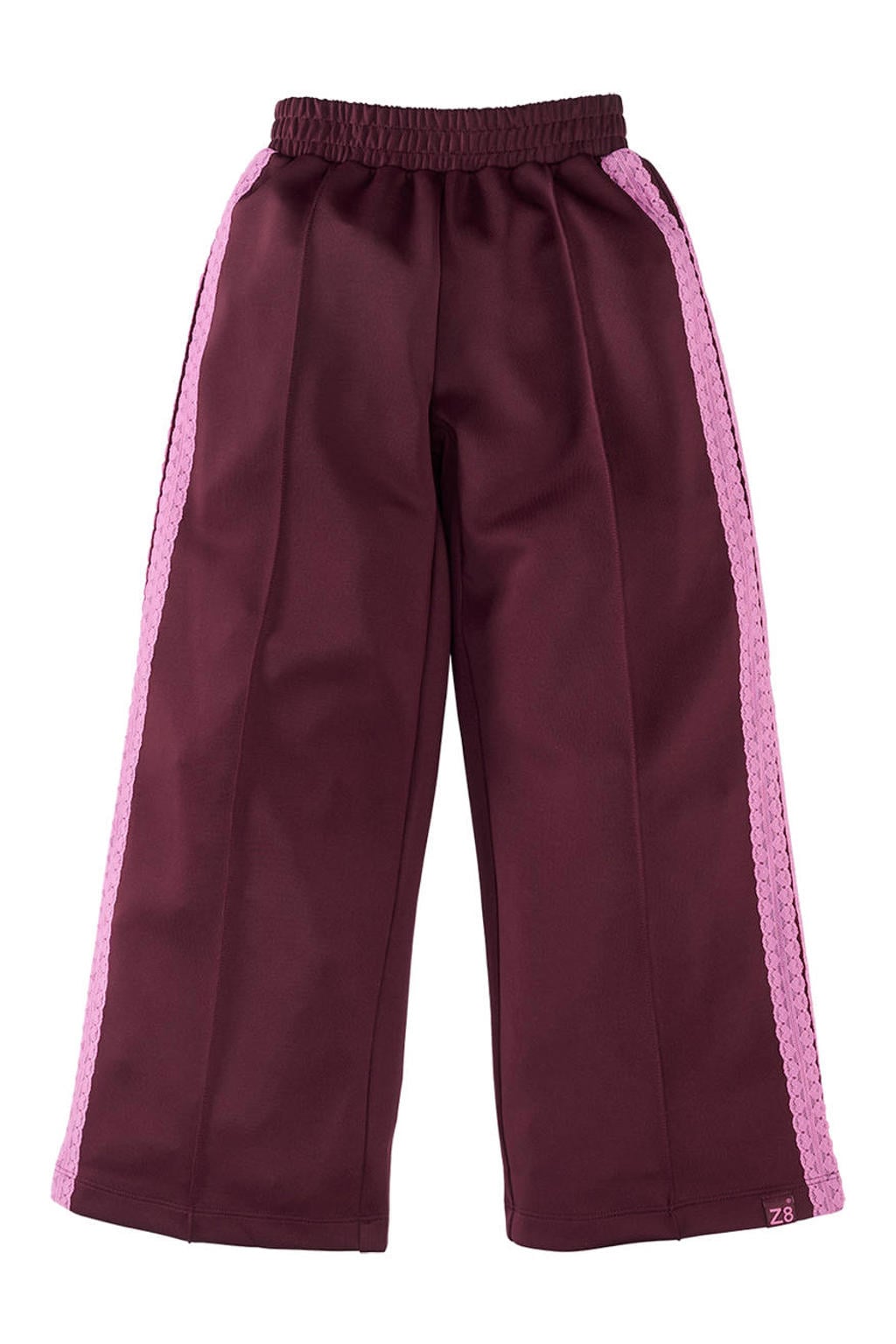 Z8 kids sweatpants Talia donkerrood/roze