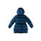 Z8 kids gewatteerde winterjas Honour metallic blauw