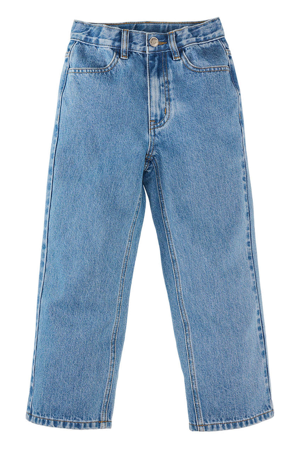 Medium blue denim jongens Z8 kids loose fit jeans Alec van denim met effen