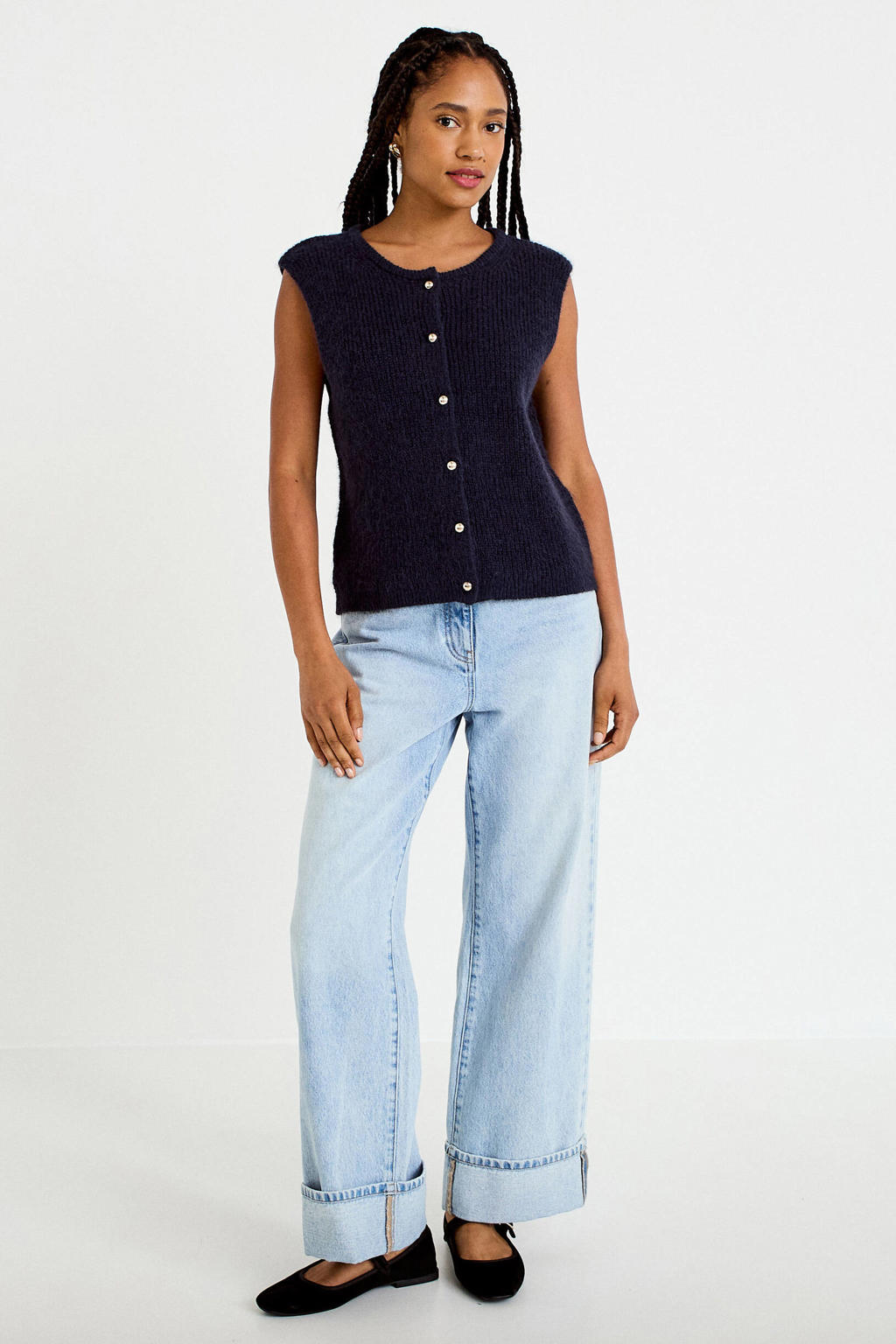Cache Cache gilet - marineblauw
