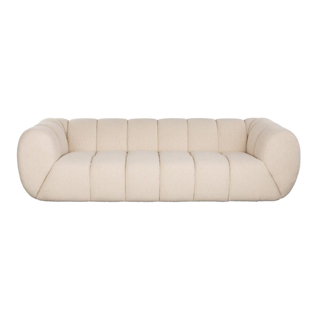 Zuiver 3-zitsbank Melt - beige
