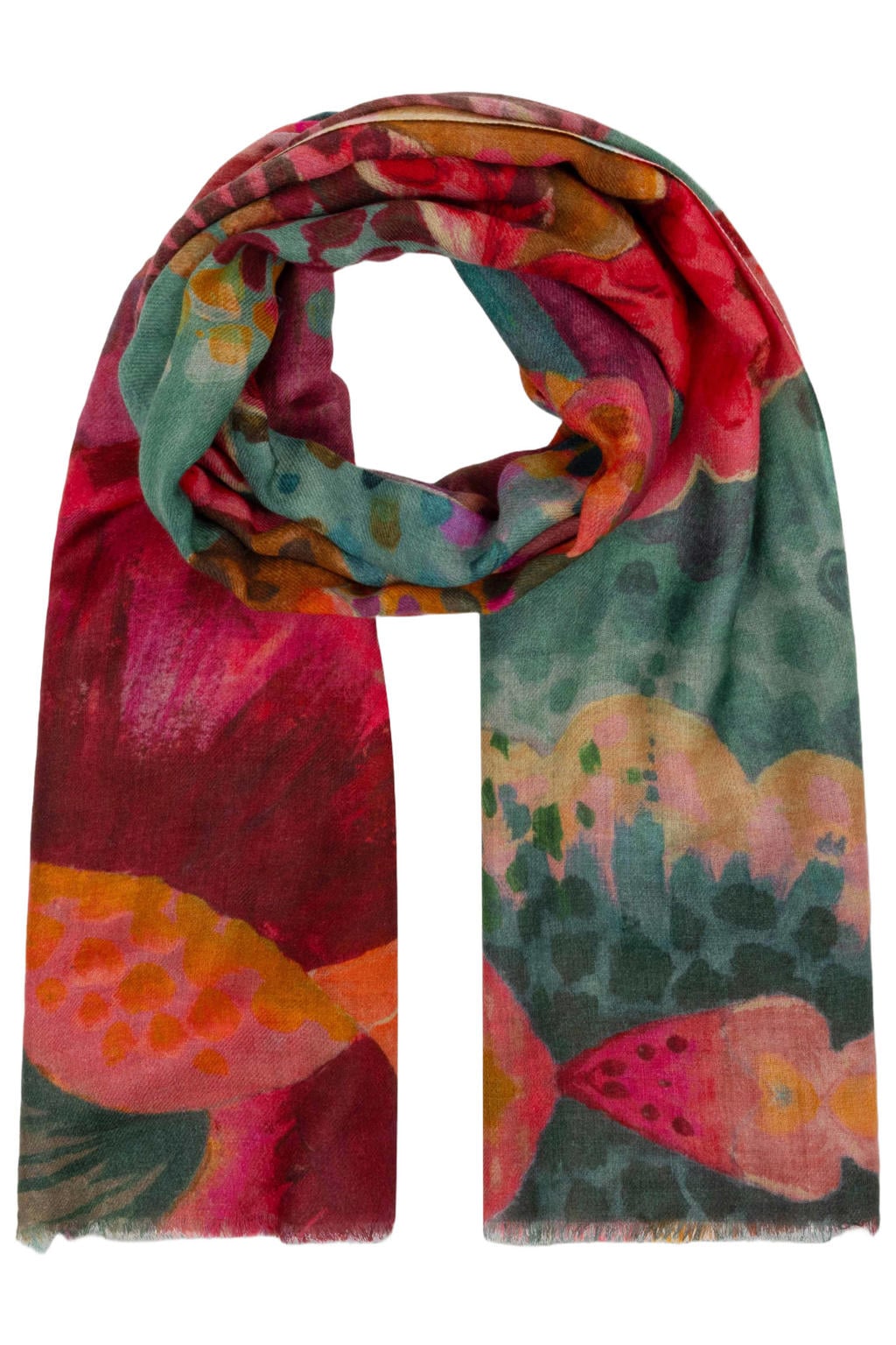 Oilily sjaal Apointilly multi