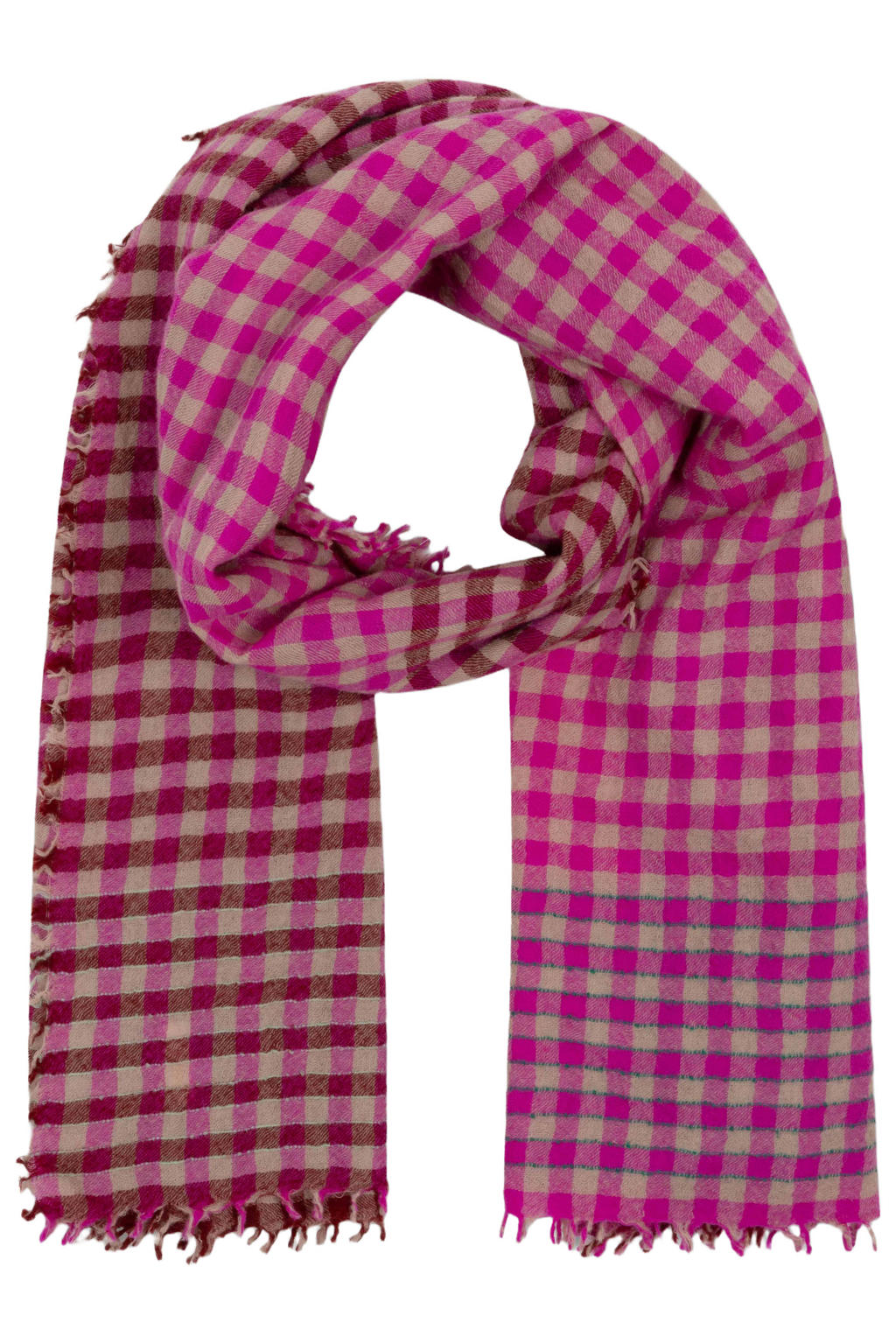 Oilily geruite sjaal Aurore multi