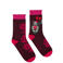 Oilily sokken Asockies bordeauxrood