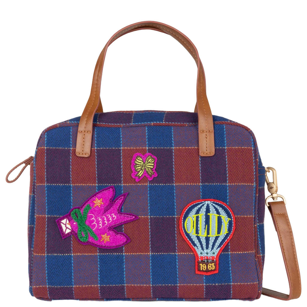 Oilily handtas Helia blauw/rood