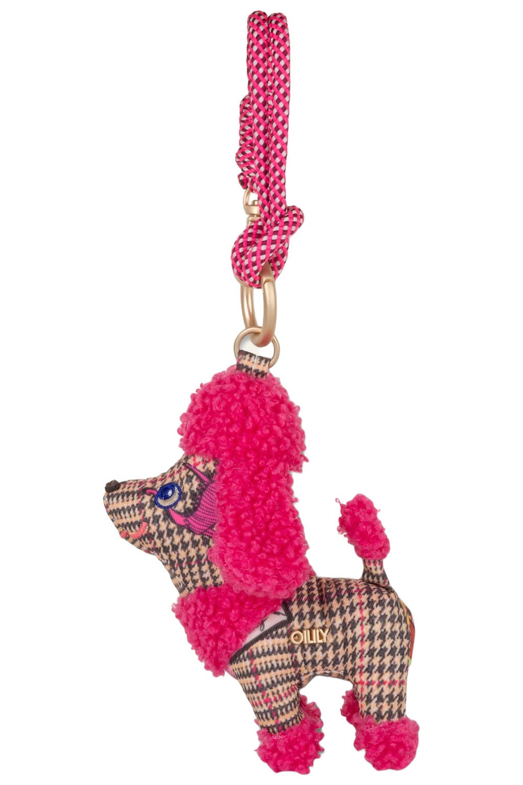 Oilily sleutelhanger Poodle Bag roze