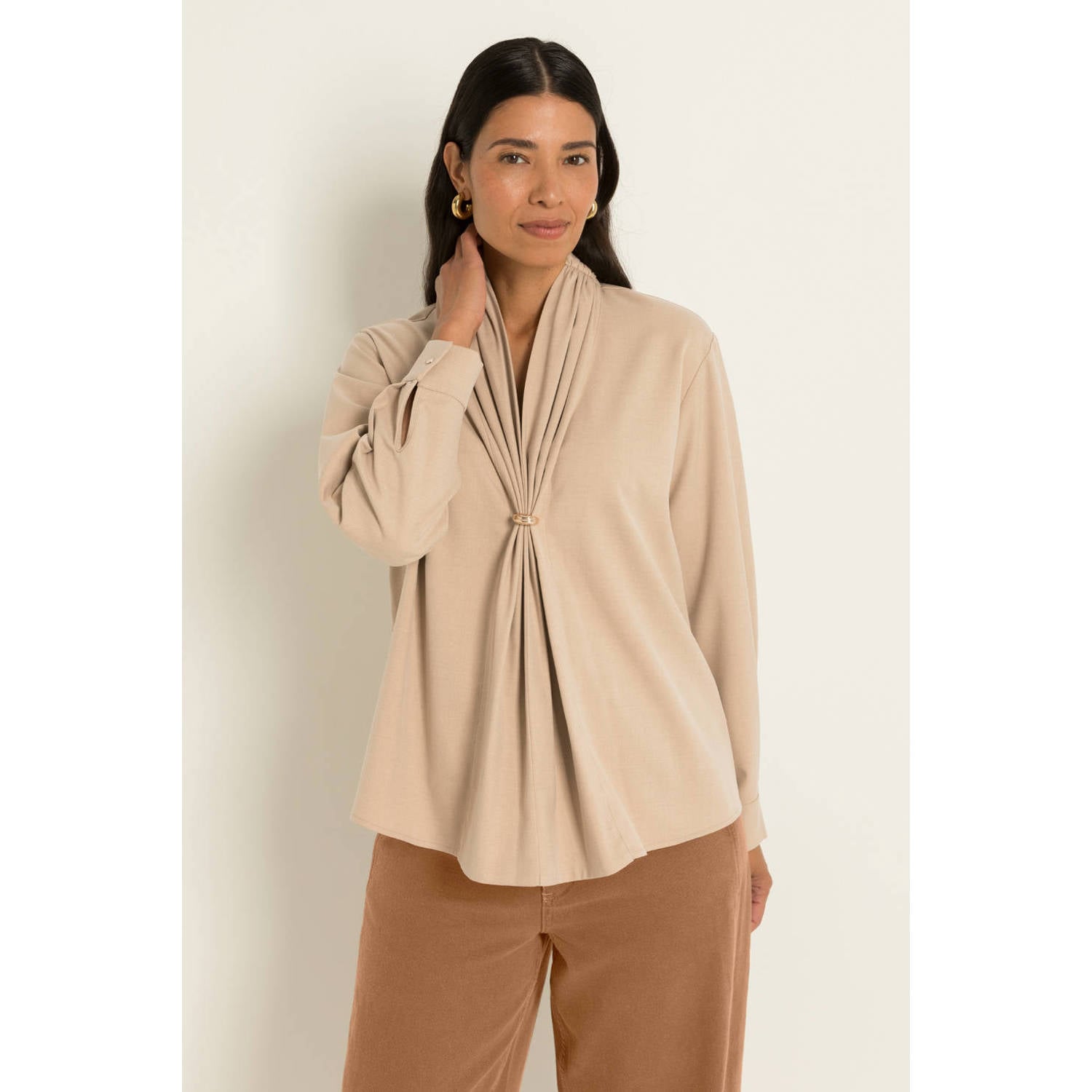 Claudia Sträter blouse beige