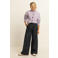 Expresso gebreid vest - lila