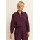 Expresso travelstof blouse - donkerpaars