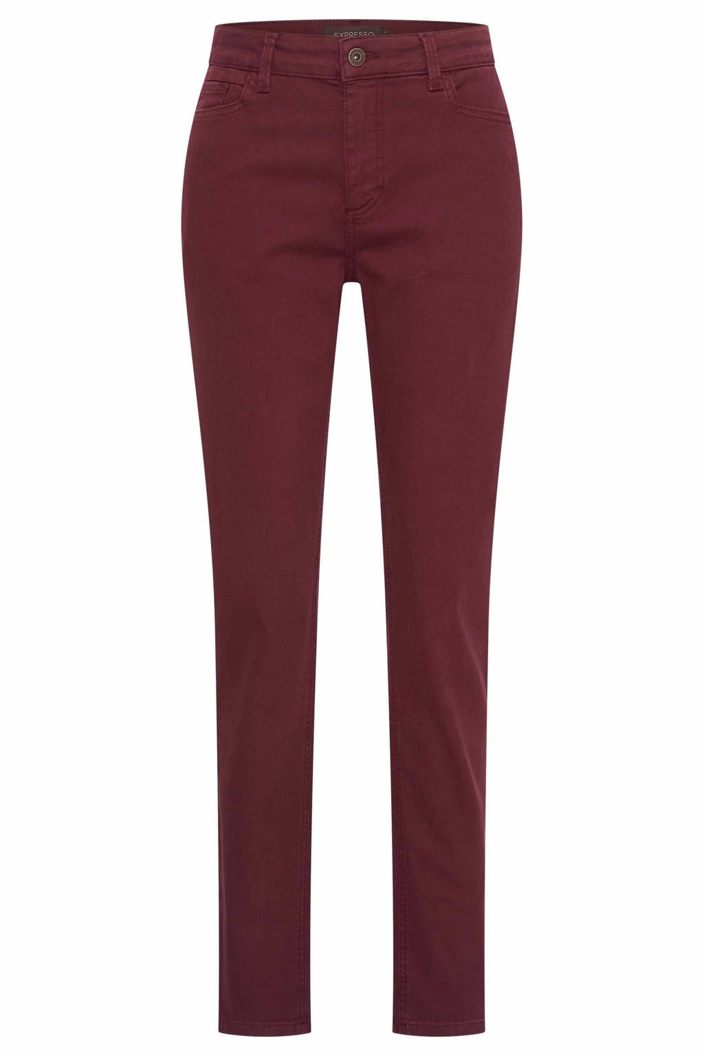 Expresso slim fit jeans - rood