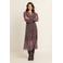 Expresso midi jurk met paisley - meerkleurig