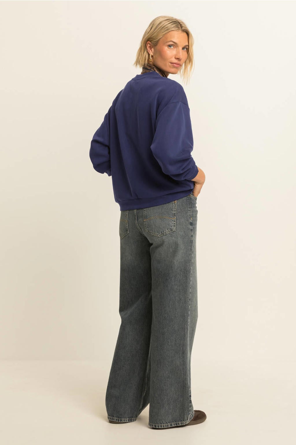 Expresso sweater - donkerblauw