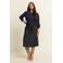 Expresso gebreide trui met wol - donkerblauw