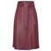 Expresso imitatieleren midi rok - rood