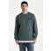CHASIN' regular fit sweater - groen