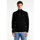 CHASIN' regular fit gebreide trui - zwart
