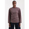 TOPSHOP getailleerde gestreepte top - donkerrood