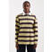 TOPSHOP gestreepte top - bruin
