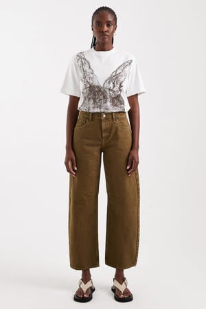 Tsbarrel Khaki Jean Dnm barrel jeans - groen