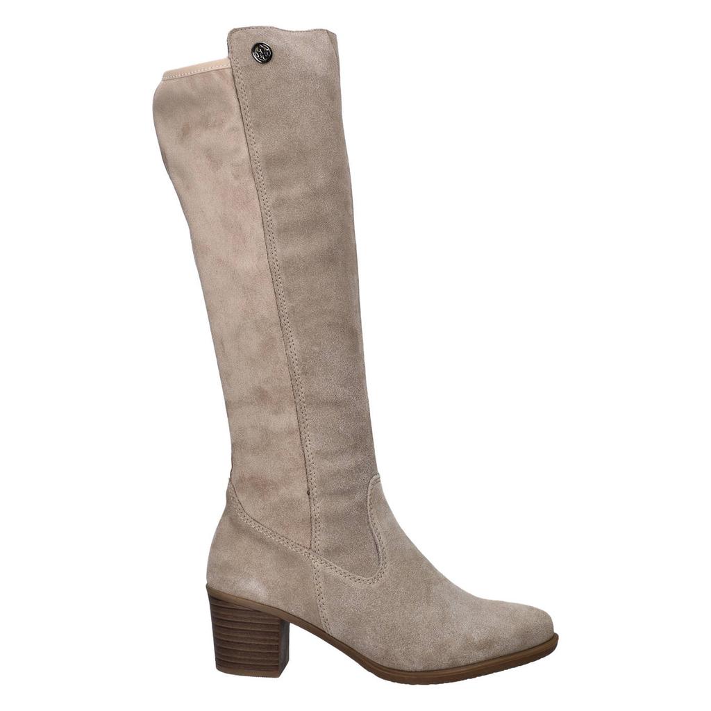 Rieker laarzen met blokhak - taupe