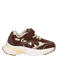 Nelson Kids chunky suède sneakers - bruin