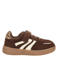 Nelson Kids suède sneakers - bruin