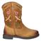 Nelson Kids leren cowboylaarzen cognac