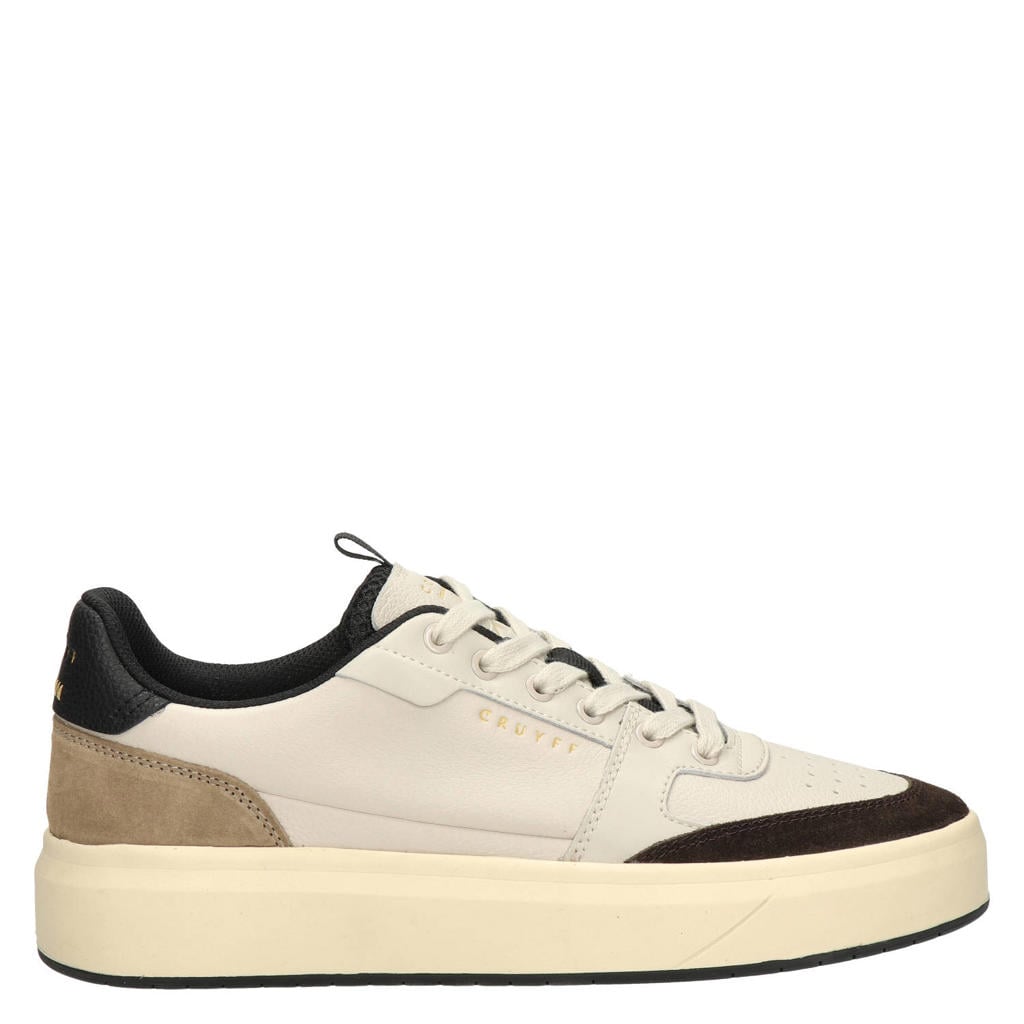 Cruyff Endorsed Pro leren sneakers - beige/meerkleurig