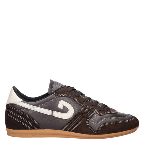 Cruyff Indoor Classic leren sneakers bruin