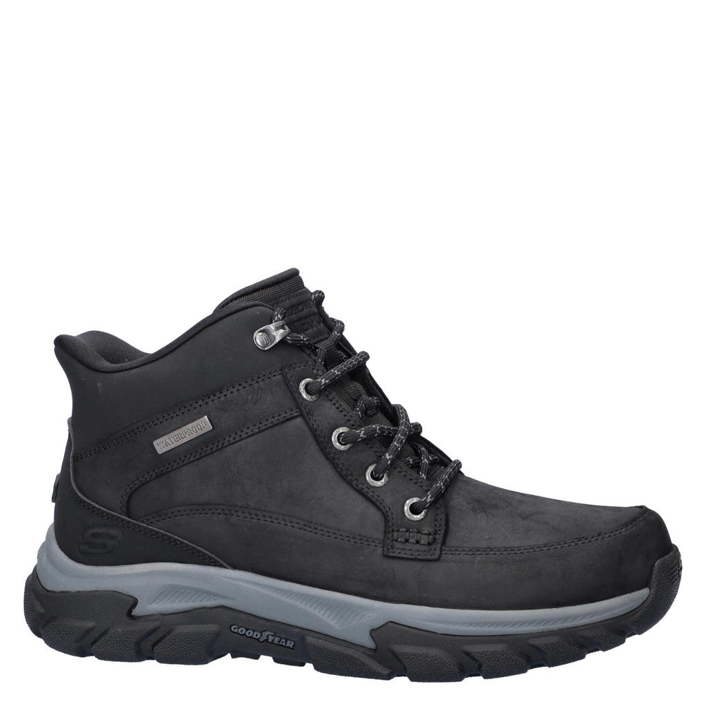 Skechers Hands Free Slip-Ins Respected 2.0 Orson suède outdoor schoenen - zwart