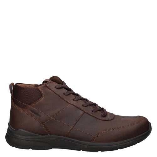Ecco suède sneakers bruin