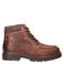 Nelson suède veterboots met profielzool - cognac