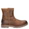 Nelson leren enkelboots met profielzool - cognac