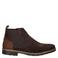 Rieker suède enkelboots - bruin