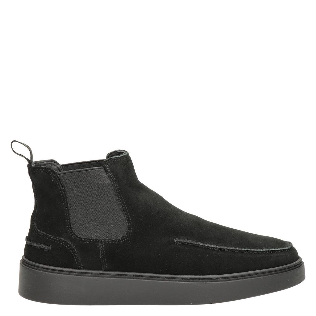 Nelson suède chelsea boots - zwart