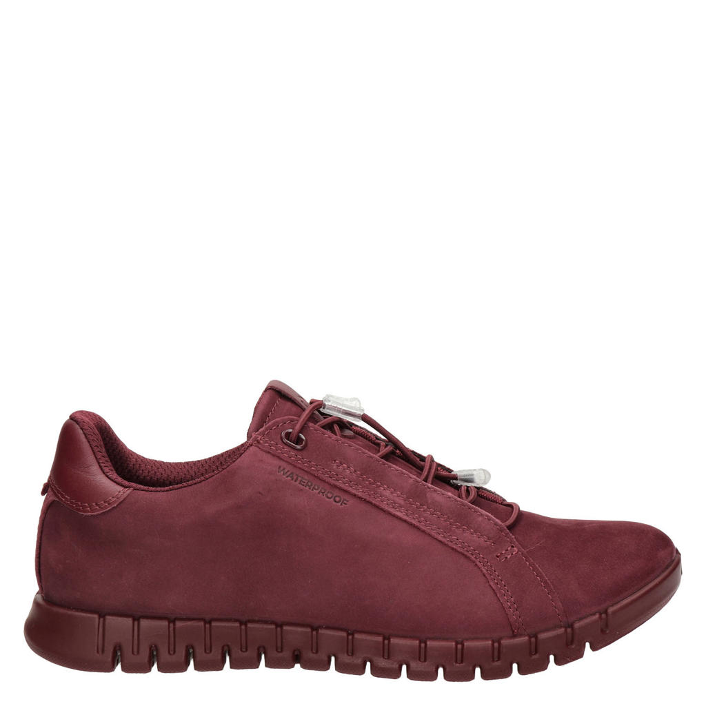 Ecco Gruuv Lite suède sneakers - bordeaux