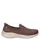 Skechers Hands Free Slip-Ins Bedford Genuine Gem sneakers met strass-steentjes - bruin