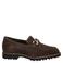 Sioux Meredith suède loafers met profielzool - bruin