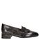 Gabor leren loafers met blokhak - bruin