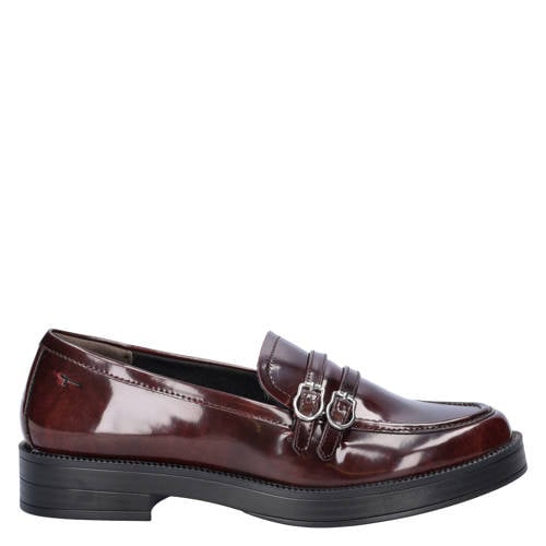 Tamaris lakleren loafers bordeaux
